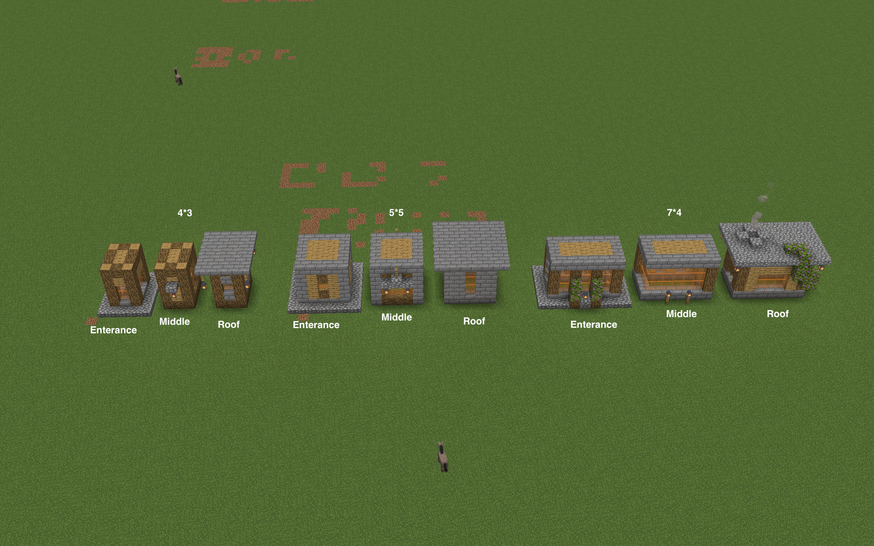 The 9 modular units