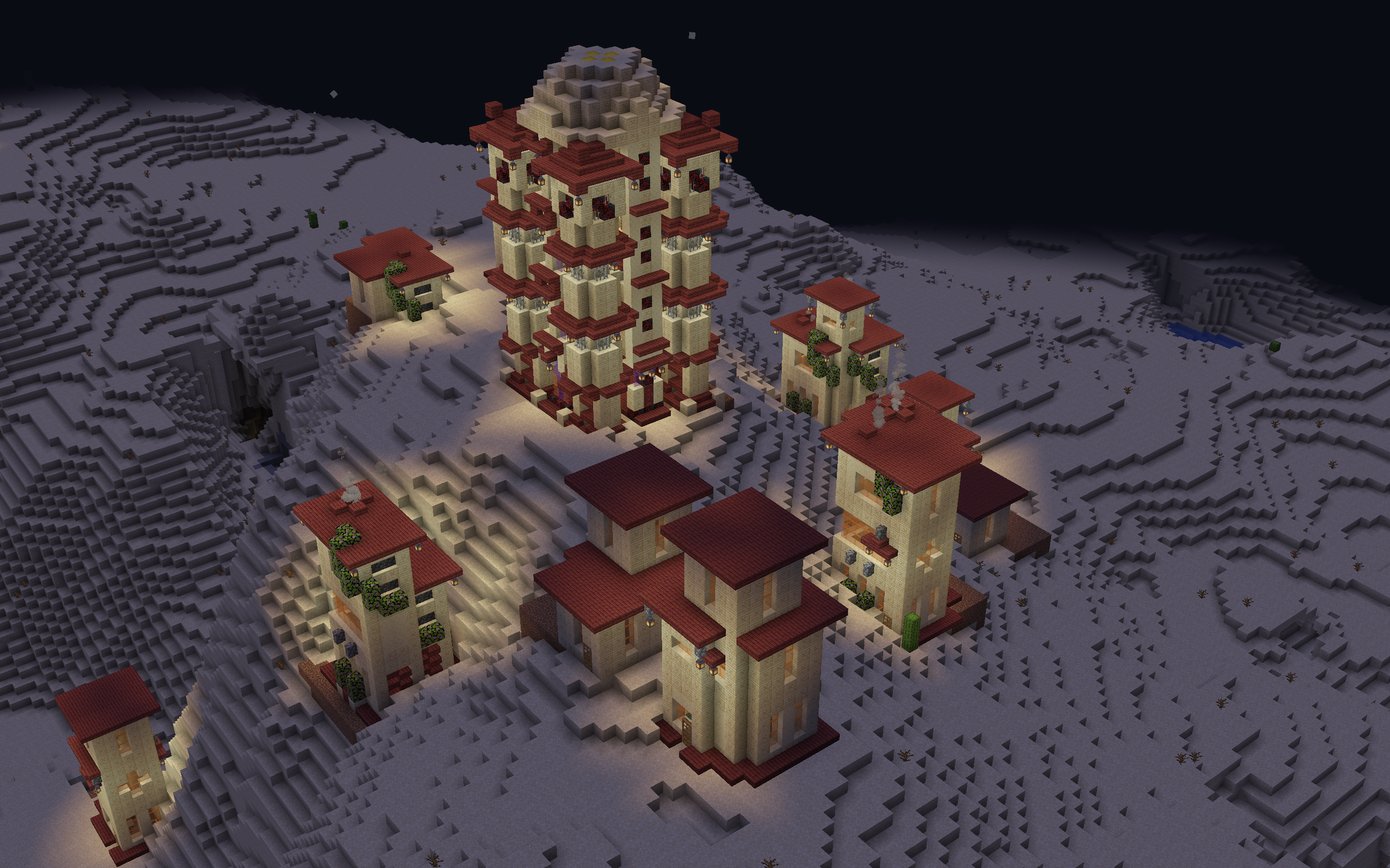 Desert settlement